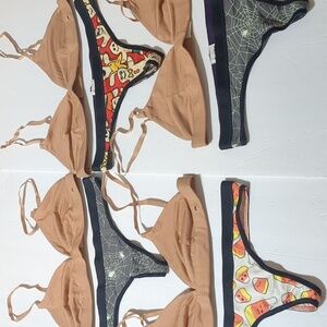 NEW MeUndies underwear 8 lot  women size Small 4 bralette's & 4 thongs